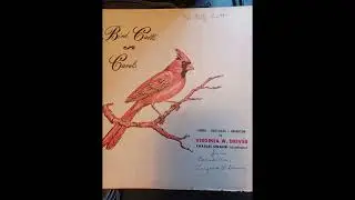 Bird Songs and Carols: Songs - Bird Calls - Narration by Virginia Driver. SIDE 1