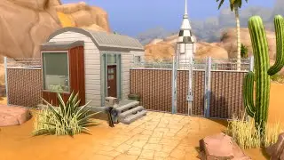 Astronaut's Tiny Home - A Tiny Home For Every Career - Sims 4 Speed Build