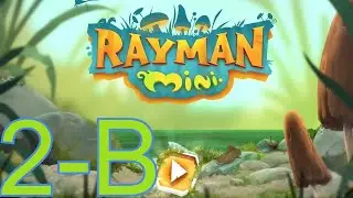 Rayman Mini 2-B: Back to the roots - 100% Walkthrough Gameplay - APPLE ARCADE