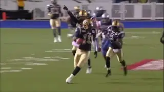 Winnipeg Blue Bombers Henoc Muamba 1st Career CFL Touchdown