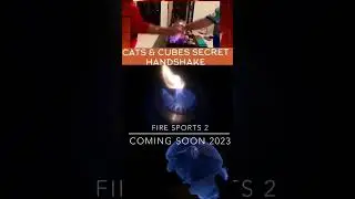 Secret Handshake #fire #sports #cube