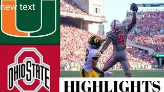 Cotton Bowl: Miami Hurricanes vs. OhioState Buckeyes|Full Game Highlights |ESPN College Football