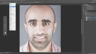 معالجة صور البورترية - معالجة مناطق السطوع والعتمة