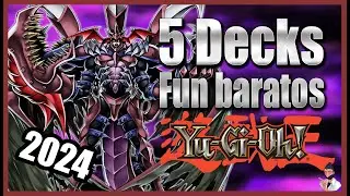 Yu-Gi-Oh! 5 Decks FUN muy buenos y baratos en el 2024
