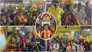 Komravelli Mallanna Swamy Jatara Joginillu Bonalu Mass Dance 2026 #mallanna #jatara2025 #trending