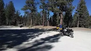 Mark riding road 3N09.  North of Big Bear lake