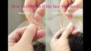 What is the difference between HD lace & Transparent lace? Melt this wowebony lace wig down #shorts