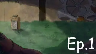 Environment Concept Art | Building Ruins Timelapse