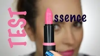 Pierwsze wrażenie + test na żywo - Essence Longlasting Lipstick (pomadka, szminka)