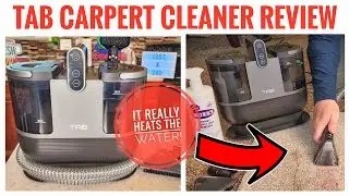 TAB Carpet Spot Cleaner Machine Review    It Heats The Water Really HOT!