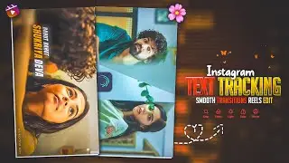 Instagram Text Tracking + Smooth Transitions Lyrics Video Editing | Alight Motion Video Editing |