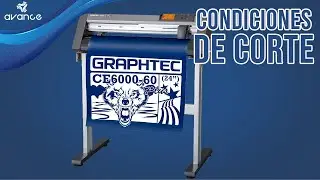 Plotter De Corte Graphtec CE6000 - Condiciones De Corte