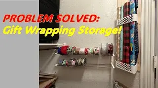 Problem Solved: 3D Printing a solution to my gift wrapping storage