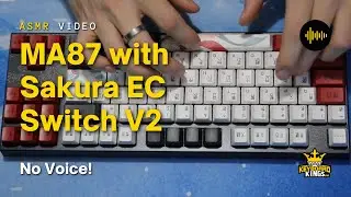 Varmilo MA87 with Sakura EC Switches V2 Audio Test | No Voice