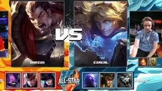 All Star, Reignover Darius VS Rekkles Ezreal 1 vs 1 All Star 2016 Day 2