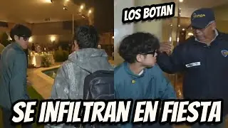 SACHAUZUMAKI Y EL PADRE DOMINGO SE INFILTRAN A FIESTA DE PITUCOS (LOS TERMINAN BOTANDO)