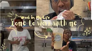 SUMMER DIARIES 002 | Come To Work With Me | Im for sure trying new food , cooking , FUNNY Shii