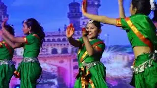 Telangana and Jharkhand Folk Dance | Vikas The Concept School Annual Day Celebrations