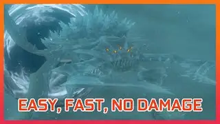 How to Beat Colgera Boss Fight - Easy No Damage | The Legend of Zelda Tears of Kingdom 4K