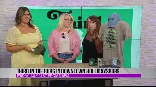 Third in the Burg July 2023 in Downtown Hollidaysburg happening this Friday WTAJ Studio 814