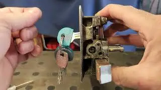 Fixing the door latch/lock mechanism on my 1970 Airstream Caravel