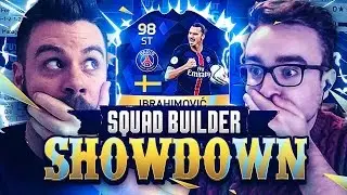 SQUAD BUILDER SHOWDOWN with TOTS 98 IBRAHIMOVIC vs AJ3!!! FIFA 16 Ultimate Team