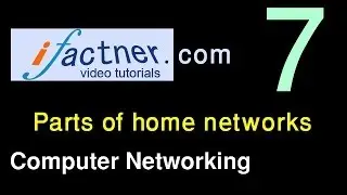 Parts of Computer Home Networks & Wireless LAN, 7, Computer Networking tutorial for beginners