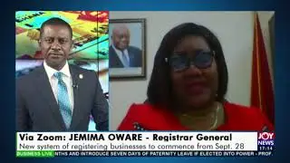 Ease of Doing Business - Business Live on JoyNews (9-9-20)