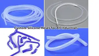 Custom Silicone Tube Hoses for Different Industries | Silicone Tube Manufacturer