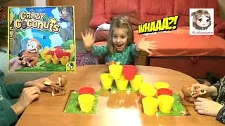 CRAZY COCONUTS 🐵 Verr&uuml;ckte Affen und fliegende Kokosn&uuml;sse 🐵 Aktionsspiel f&uuml;r Kinder