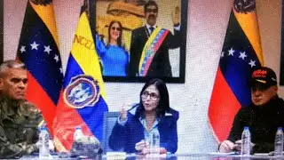 Delcy Rodríguez presidenta de #venezuela /por captura de Nicolás Maduro 😳🤔