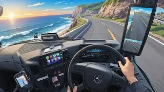 Uk Truck Driver POV - The Beach Episode?