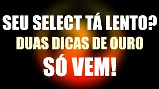 Duas dicas de OURO para deixar seus relatórios EXPONENCIALMENTE mais rápidos