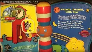 V-tech Peek a Boo Musical Nursery Rhyme Toy Book