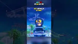 BEST Controller SETTINGS = Aimbot 🎯 #shorts #fortnite