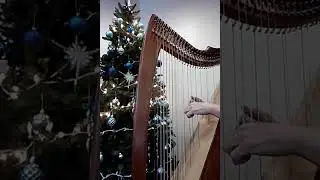 Es ist ein schiff - 60 string Double Harp played by Kathryn Mannyng #Christmas #harp