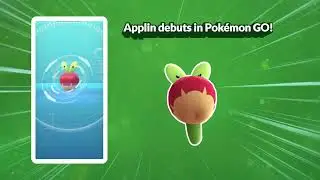 Applin makes its #PokemonGO debut!