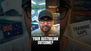 Substantially Comparable vs Partially Comparable: Your Next Steps #AustraliaJobs #Doctors