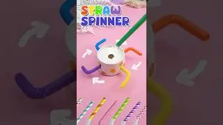 Straw Spinner STEM Challenge 🌀 | Easy Science Experiment for Kids