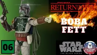 Star Wars The Black Series Deluxe Боба Фетт Возвращение джедая
