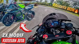 RDING BAWA ZX25R SUPER HEDON‼️ RASANYA BEDA BANGET🔥 #zx25r #zx25rhedon #afifthoha