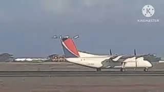 Pousos & Decolagens Dash 8-300 CemAir ZS-DSH (09/09/2024)