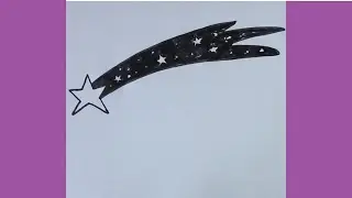 Drawing Shooting Star || Cute Drawings