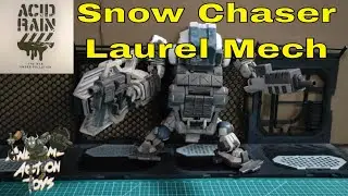 Acid Rain World Snow Chaser Laurel LA6v 1:18 scale action figure mech vehicle. Fantastic Plastic!
