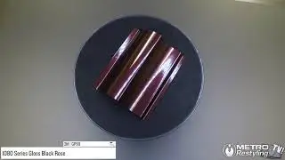 3M 1080 Gloss Black Rose GP99 Vinyl Wrap Car Wrapping Film