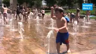Avec cette chaleur, beaucoup de monde au Parc Monod