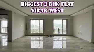 Biggest 3 BHK FLAT FOR SALE NEAR OLD VIVA COLLEGE IN VIRAR WEST