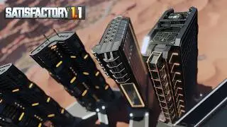 Building a Skyscrapper Factory | Satisfactory 1.1