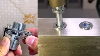 Royal Bolt Nut Installation and Dressing for Door Repair | Tap Repair Guide #video #new #repair