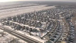 4K HDR - Montreal South shore days before Christmas